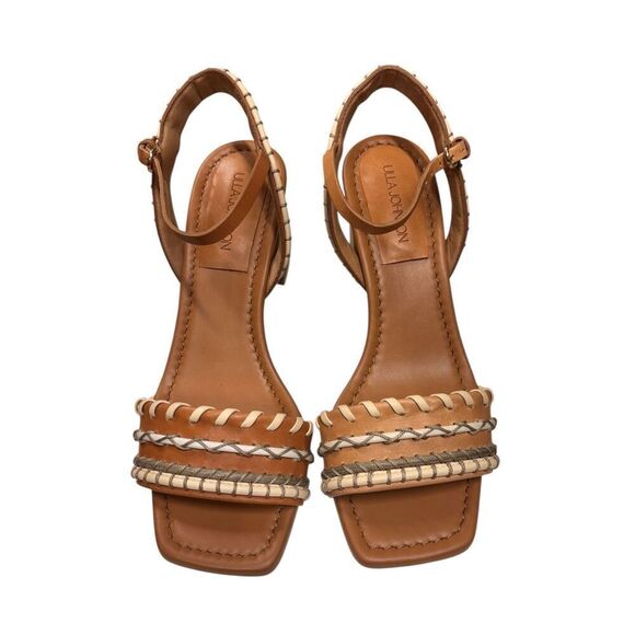 Ulla Johnson Shoes - ULLA JOHNSON Sofia 70mm interwoven leather sandals NWB Size in Rust/Copper NWB S